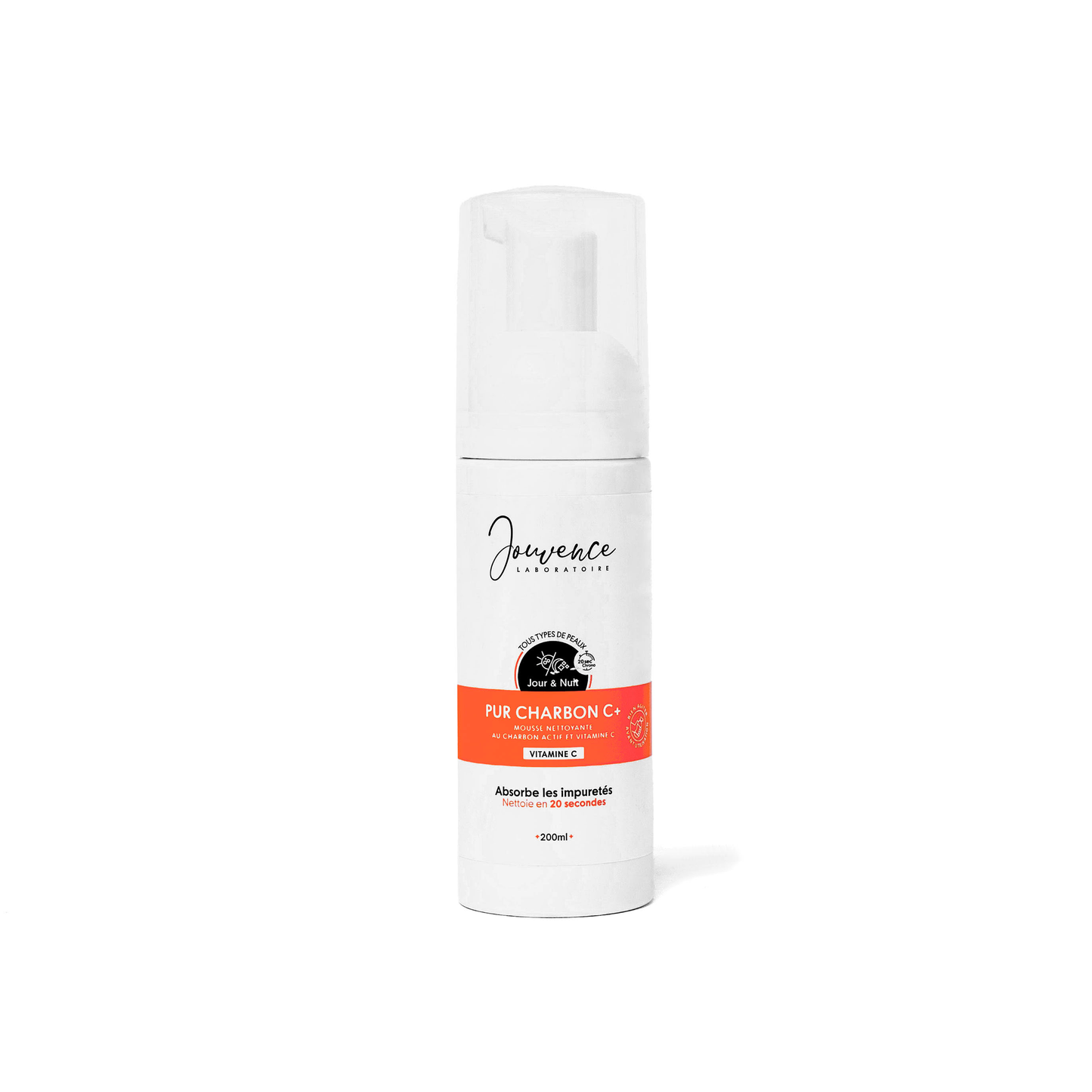 Pur Charbon C+ - Mousse nettoyante